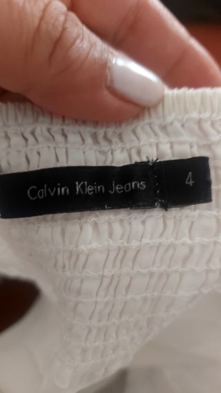 Minigonna Calvin Klein bimba 4 anni