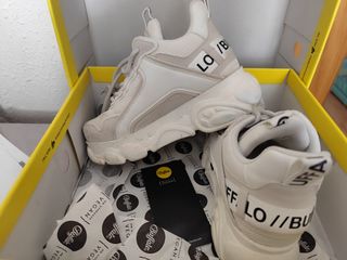 Zapatillas BUFFALO Chai blancas 36