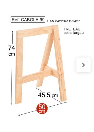 Burriqueta de madera