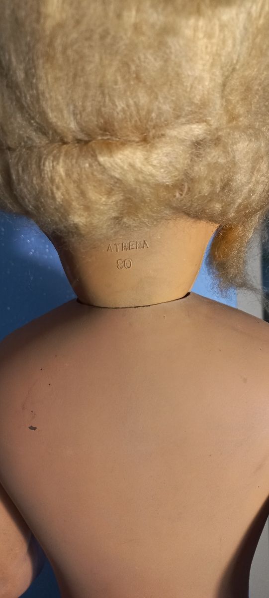 Bambola anni '50 Athena 80cm