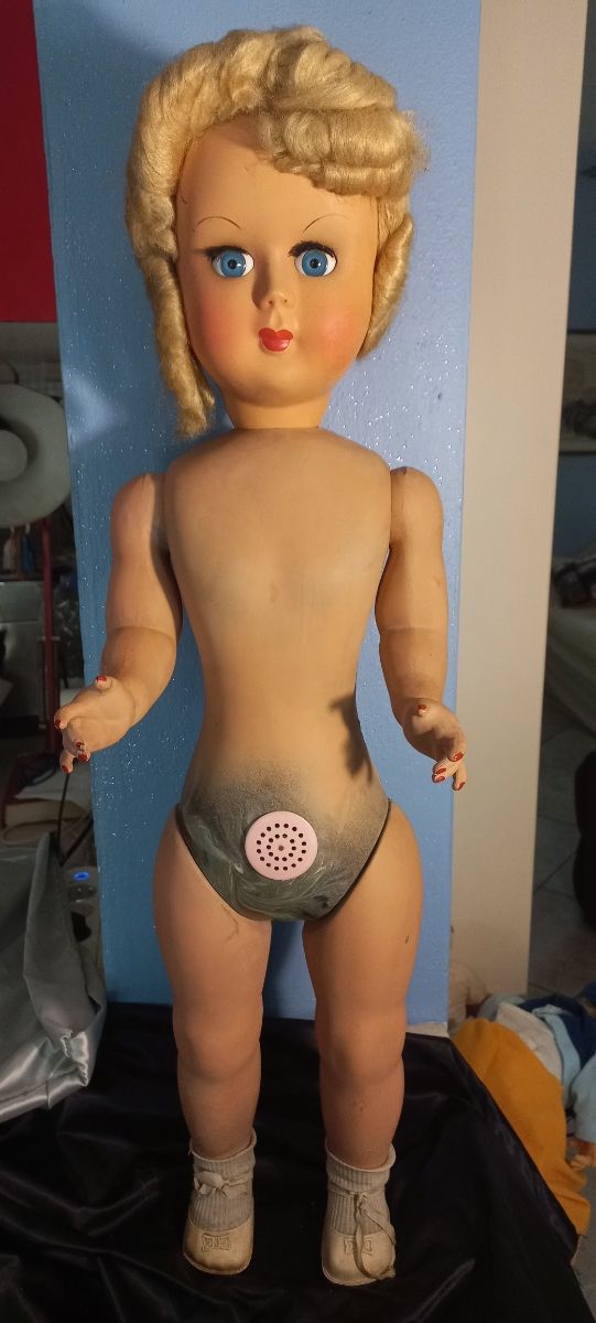 Bambola anni '50 Athena 80cm