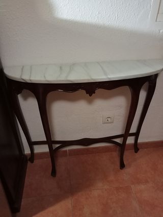 OFERTON Recibidor vintage isabelino: mármol y made