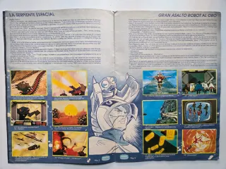 Album COMPLETO La Batalla de los planetas DANONE