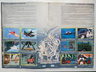 Album COMPLETO La Batalla de los planetas DANONE