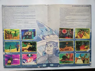 Album COMPLETO La Batalla de los planetas DANONE