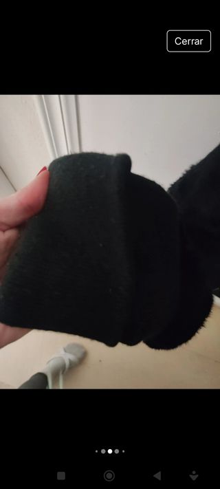 Chaqueta Mango piel negra