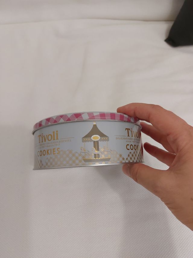 Galletas de latón - Caja hojalata