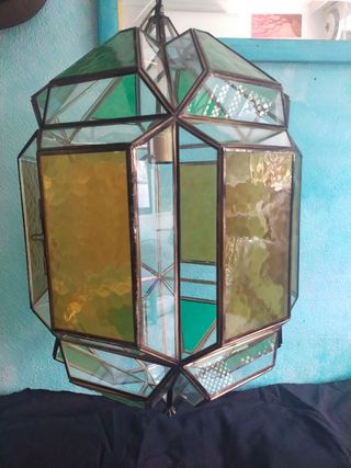 Preciosa lámpara farol granadino, perfecto estado
