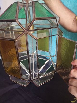 Preciosa lámpara farol granadino, perfecto estado