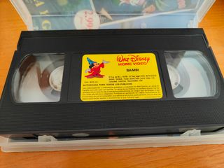 VHS Bambi - Clásico Disney Español