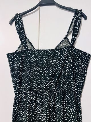 Mono negro lunares - Talla L