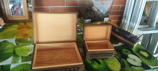 Scatole legno vintage - artigianali