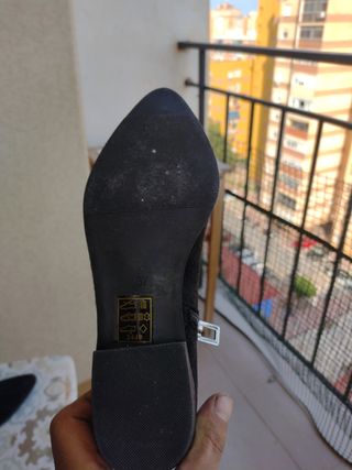 Botines negros de ante