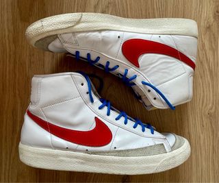 Nike Blazer Mid 77 - Zapatillas rojas y blancas