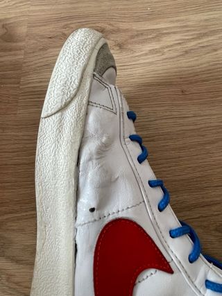 Nike Blazer Mid 77 - Zapatillas rojas y blancas