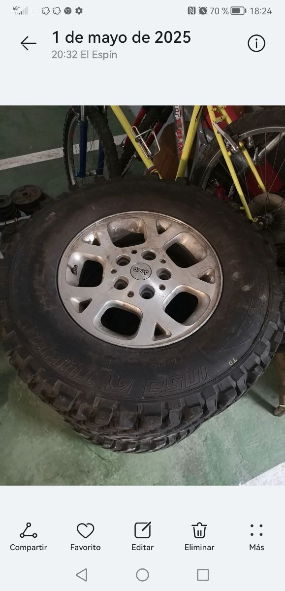 Neumáticos 265/70/16 Off-Road