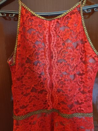 Vestido Vermelho de Festa