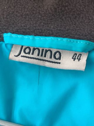 Chaleco Janina turquesa talla L