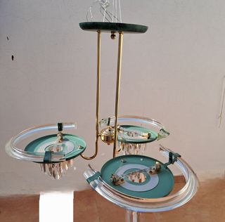 Lampada vintage a 3 luci