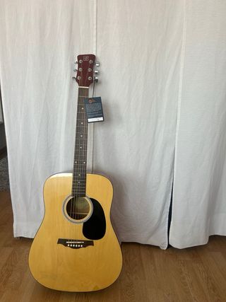 Guitarra acústica Oqan QGA-16 + funda y cejilla