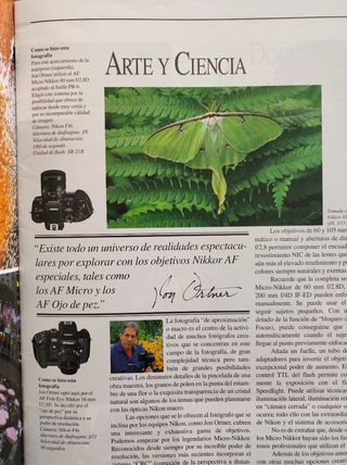 Lentes Nikkor, varios catálogos