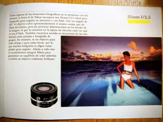 Lentes Nikkor, varios catálogos