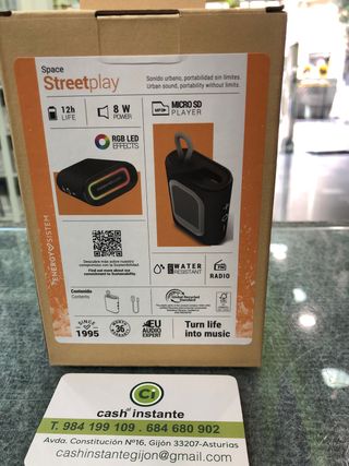 Altavoz ENERGY SISTEM Streetplay Bluetooth