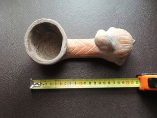 Figura Cerámica Azteca Antigua