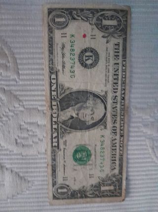 Billete 1 dólar EEUU antiguo