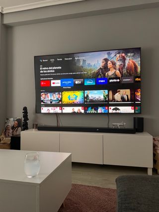 Mueble TV blanco BESTA