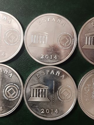 Monedas de Plata de España. 