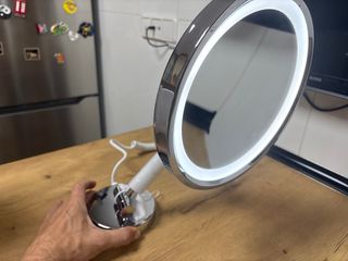 Espejo maquillaje LED - Espejo cosmético con lu