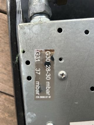 Encimera gas Beko 4 fuegos. 
