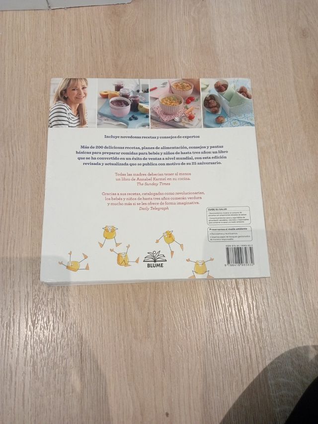Libro Recetas Bebés Annabel Karmel