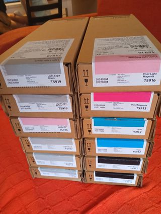 12 tintas Epson Stylus Pro 11880 originales 