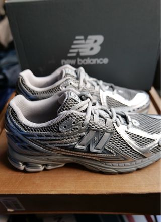 Zapatillas New Balance 1960 Gris Metálico