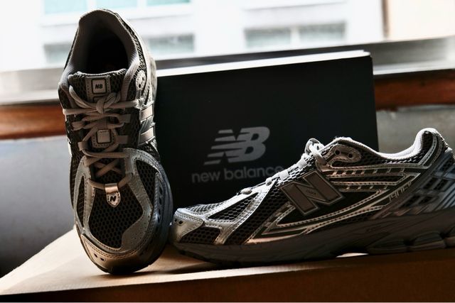 Zapatillas New Balance 1960 Gris Metálico