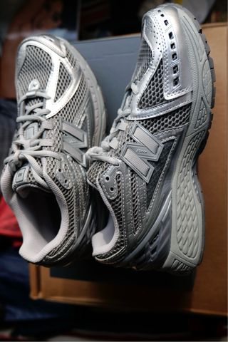 Zapatillas New Balance 1960 Gris Metálico