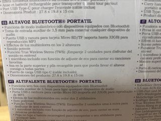 Altavoz Karaoke iParty con Micrófono