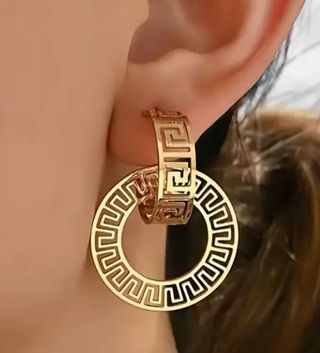 Pendientes con baño de oro
