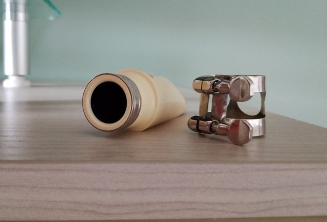 Boquilla Britone sax alto vintage made in England 