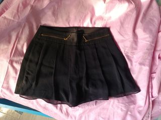Shorts Falda Zara Basic negros