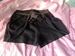Shorts Falda Zara Basic negros