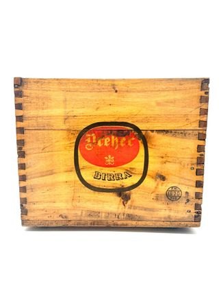 Cassetta Birra Dreher anni '70