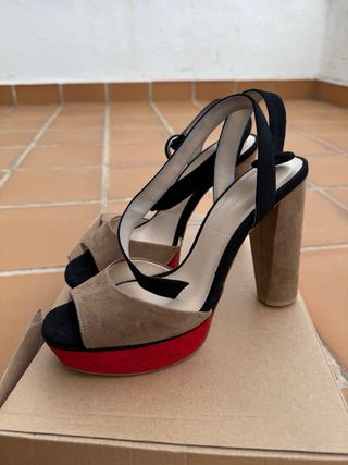 Zapatos Zara mujer - tacón 39