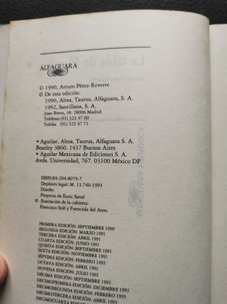 La tabla de Flandes (Alfaguara hispánica) (Spa...