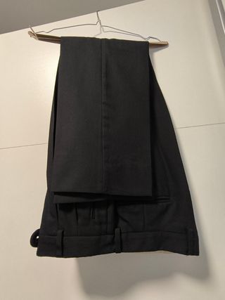 Traje Milano negro - Super 100's
