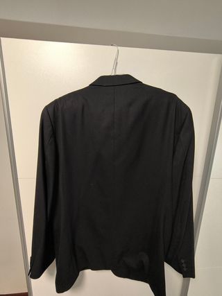 Traje Milano negro - Super 100's