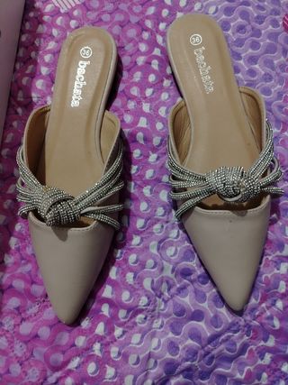 Sabot Dachata beige, n. 36