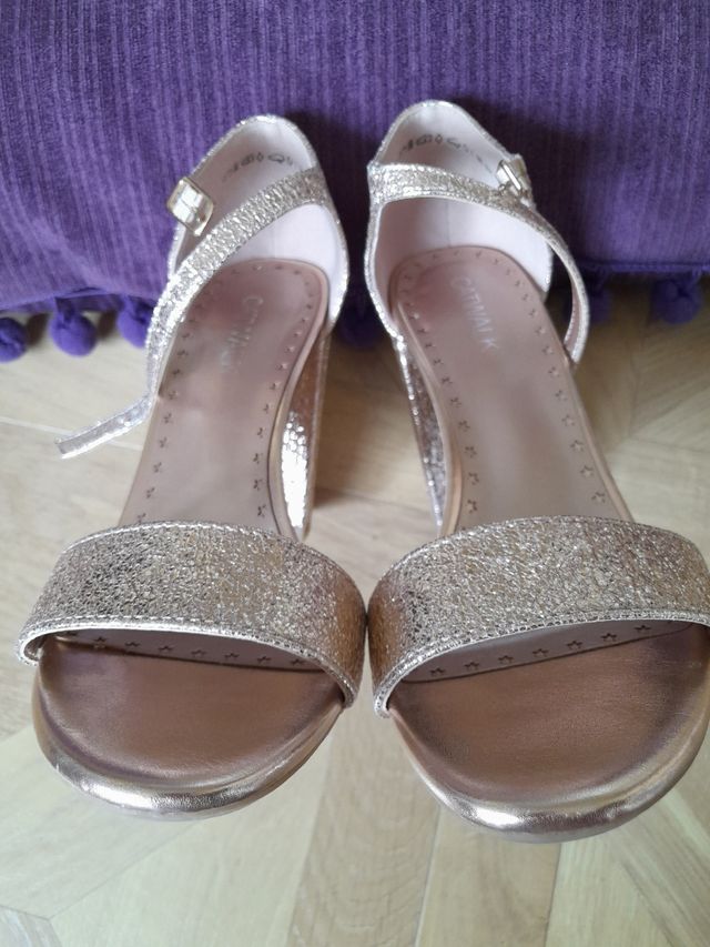 Conjunto zapatos y bolso de fiesta